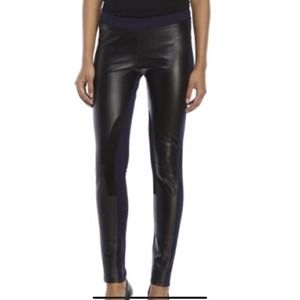 sandro paris leather pants